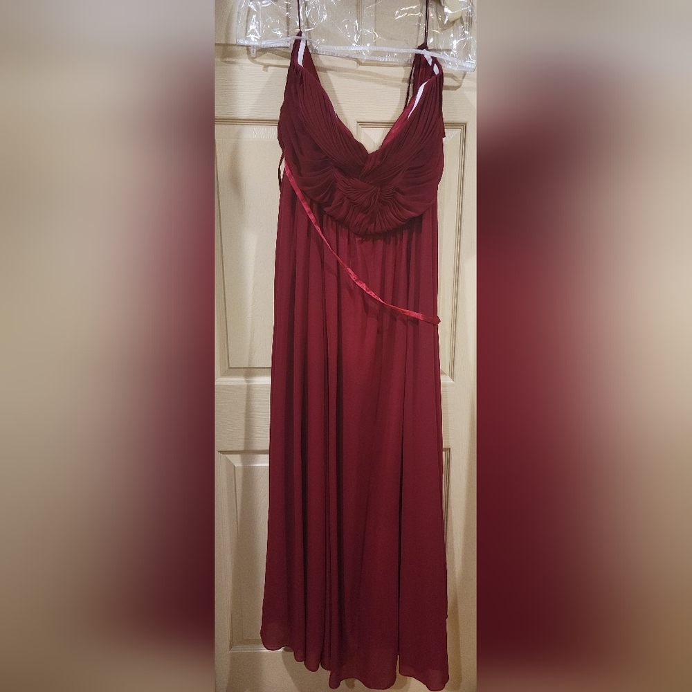 Red dress